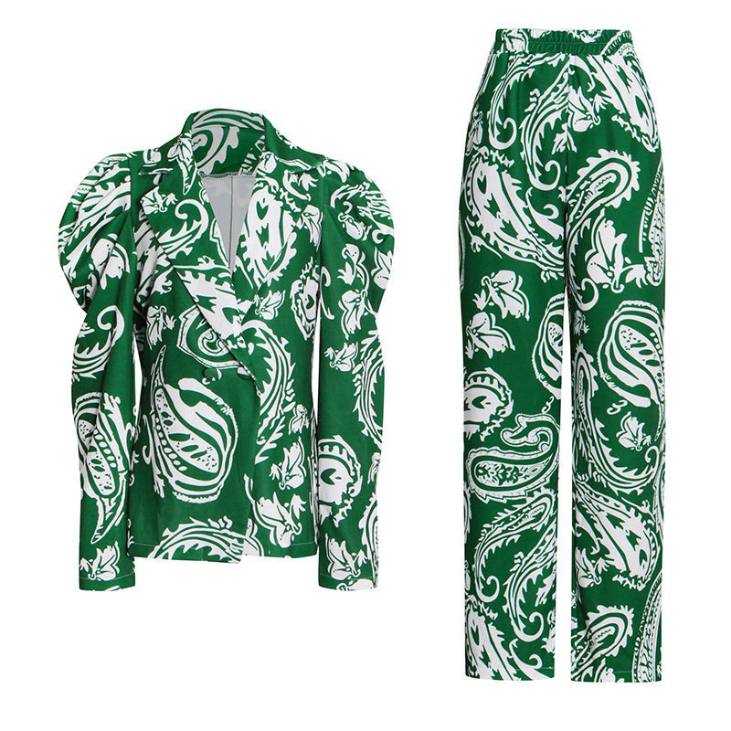 ENSEMBLE BLAZER VERT