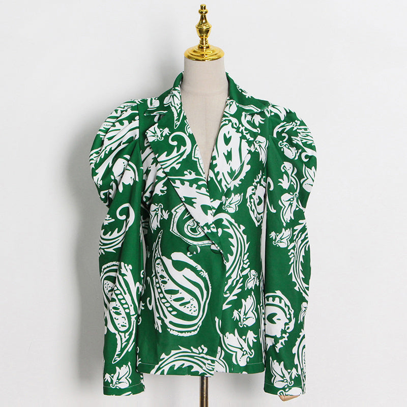 ENSEMBLE BLAZER VERT