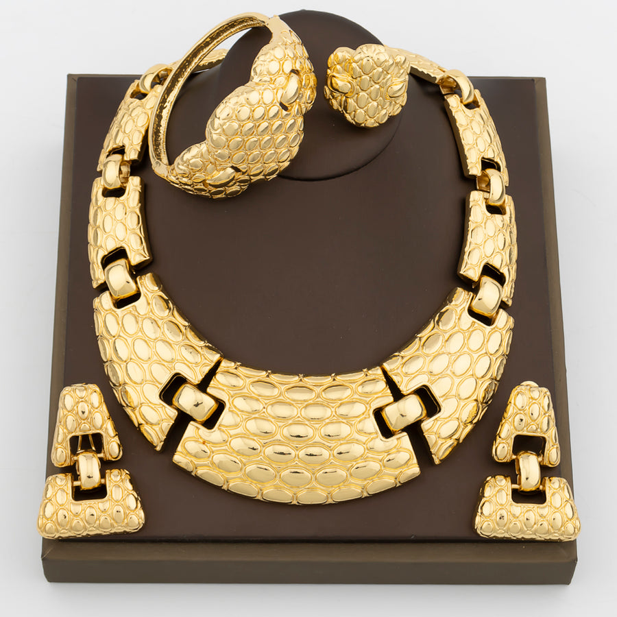 SET  DE LUXE EN OR ITALIEN