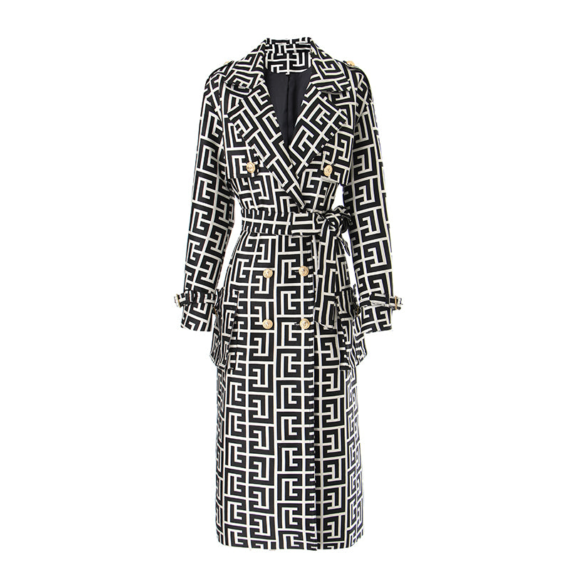 LUXURY JACQUARD COAT