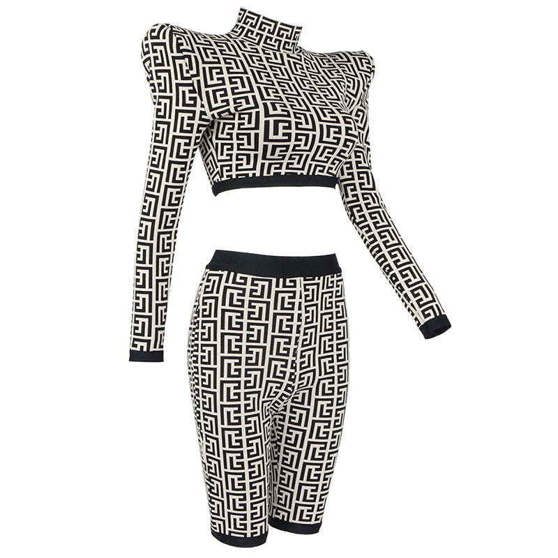 2-PIECE JACQUARD SET
