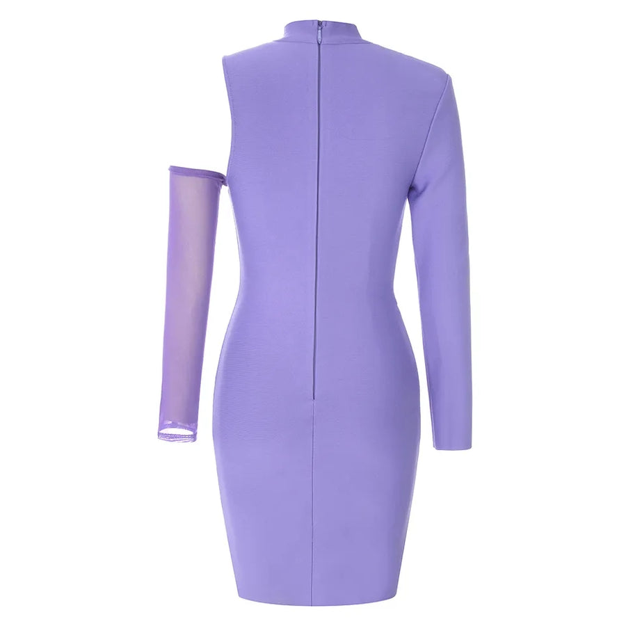 ROBE BANDAGE A DECOUPES