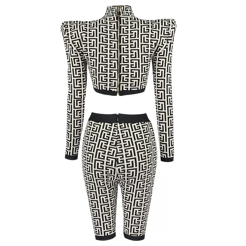 2-PIECE JACQUARD SET