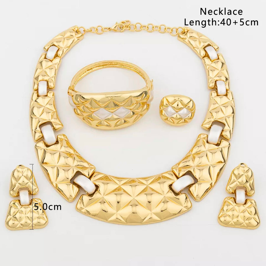 SET  DE LUXE EN OR ITALIEN