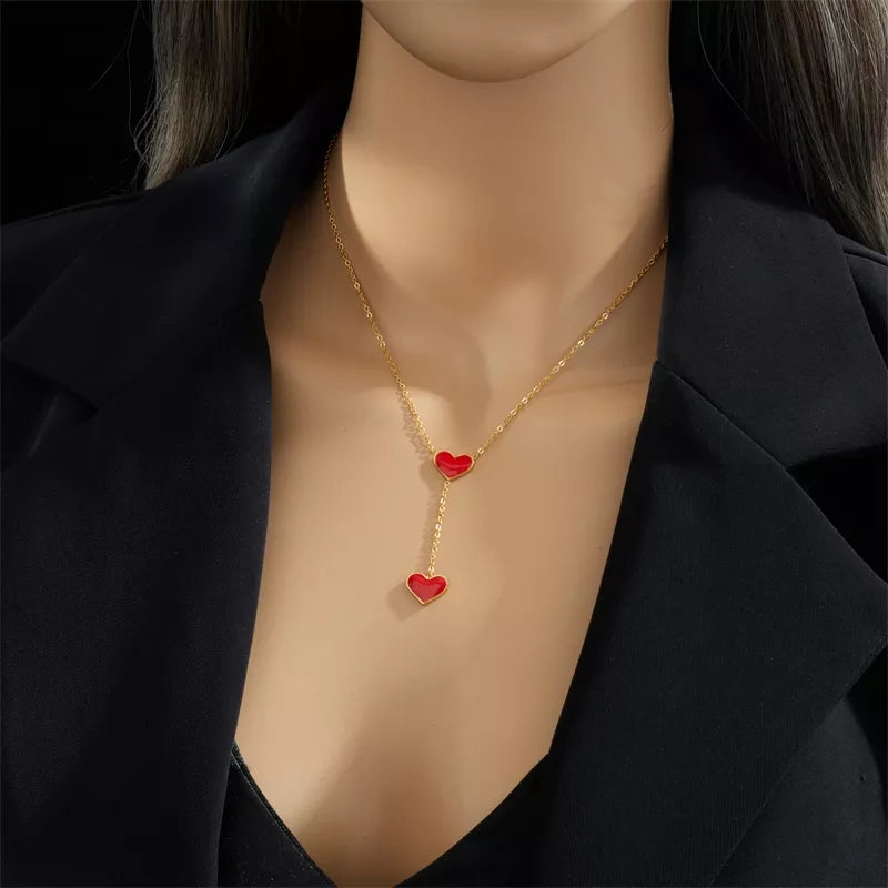 COLLIER COEUR EN ACIER INOXYDABLE
