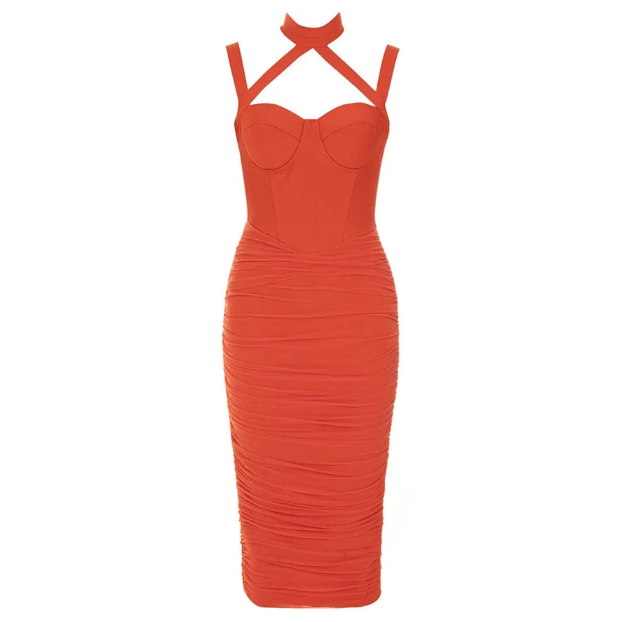 ROBE DE LUXE  RAS DE COU