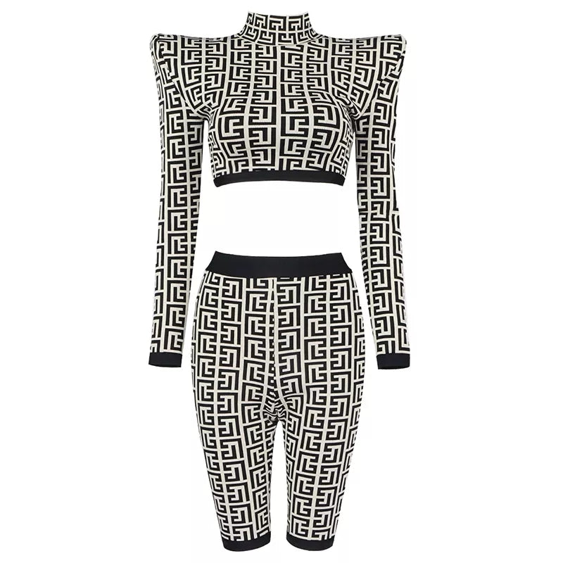 2-PIECE JACQUARD SET