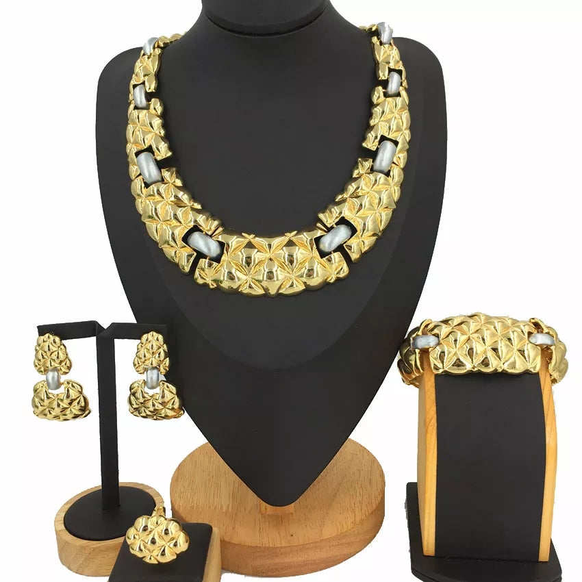 SET  DE LUXE EN OR ITALIEN