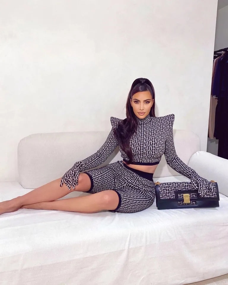 2-PIECE JACQUARD SET