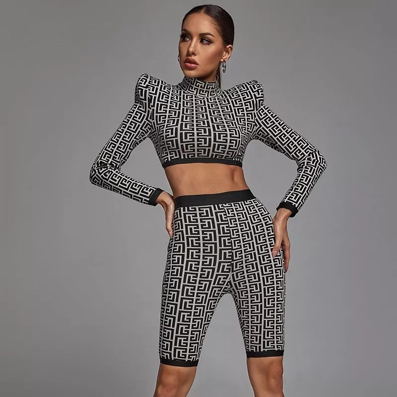 2-PIECE JACQUARD SET
